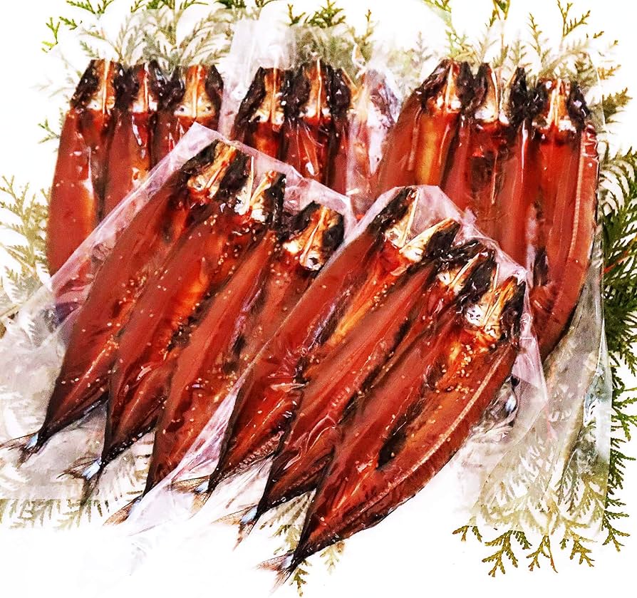 うちわタオルのカレンダー 武藤商店 北海道産一夜干しほっけ 極